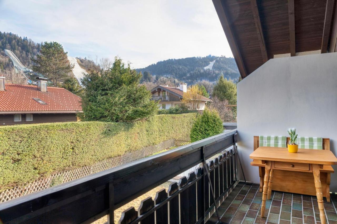 Ruhige Ferienwohnungen In Partenkirchen 1 Garmisch-Partenkirchen Dış mekan fotoğraf